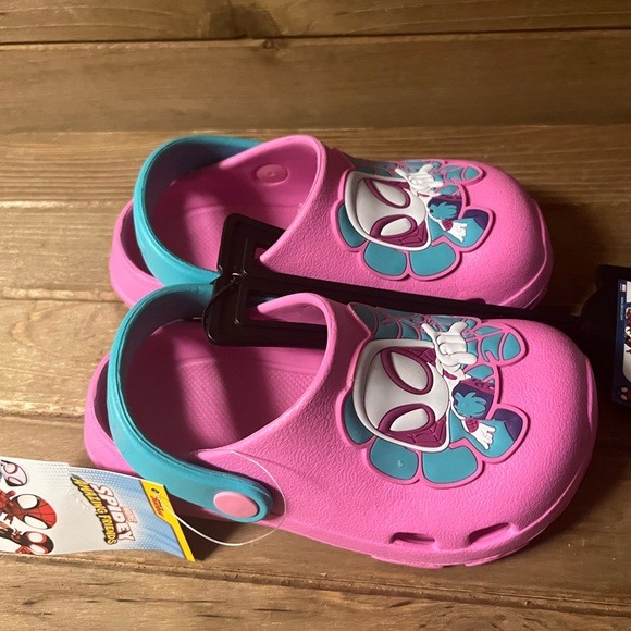 NWT Marvel Spidey & Friends Toddler Kids EVA Clog Sandal size 7-8 (rm16) - Picture 2 of 7